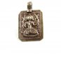 Silver Hindu Female Goddess Krishna ??? Pendant 81814