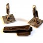 Vintage Mexican Sterling Silver Aztec Calender Cufflinks & Tie Clasp by Los Cast