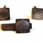 Vintage Mexican Sterling Silver Aztec Calender Cufflinks & Tie Clasp by Los Cast