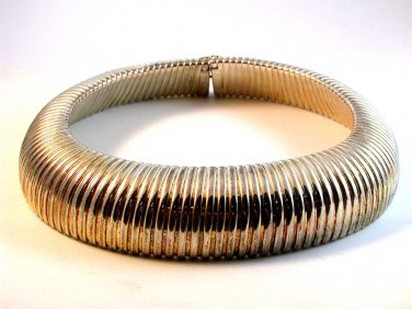 Vintage Chic Silver Tone Choker / Necklace