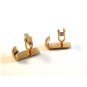Vintage Unusual Gold Tone Cufflinks Signed Swank