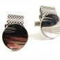 1970's Silvertone Wrap Around Cufflinks