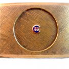 Vintage Gold Tone Fraternal Enameled Belt Buckle