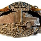 1989 Siskiyou American Trucker Bound for Glory Belt Buckle