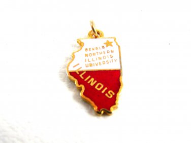 1960's DeKalb Northern Ilinois University Charm 61814