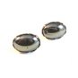 Vintage Silver Tone & Hematite Cufflinks