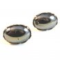 Vintage Silver Tone & Hematite Cufflinks