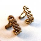 Swank Gold Tone Cufflinks No. 4
