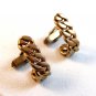 Swank Gold Tone Cufflinks No. 4