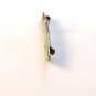Siam Sterling Green Niello Dancer Lady Dagger Tie Clasp - a