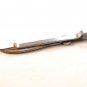 Siam Sterling Green Niello Dancer Lady Dagger Tie Clasp - a