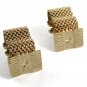 1970's Goldtone Wrap Around Cufflinks Unmarked 81814