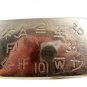 Vintage Cowboy Western Cattle Brands Belt Buckle by Chambers Belt Co