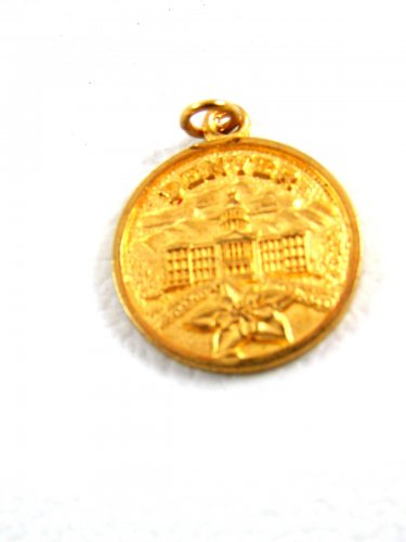 1960's Denver CO State Capitol Enameled Charm 61714