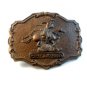 Vintage 1902 Pony Express Since 1852 Belt Buckle