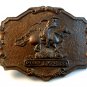 Vintage 1902 Pony Express Since 1852 Belt Buckle
