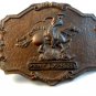Vintage 1902 Pony Express Since 1852 Belt Buckle