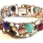 Sterling Silver Multi Stone Bracelet