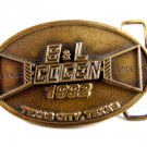 1992 S & L ( Sterling & Linde ) Cogen Texas City Texas Belt Buckle by CD Hit 511