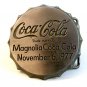 Rare Vintage 1977 Magnolia Coca Cola Belt Buckle located in El Paso, TX