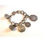 Vintage SPWGA Sterling Silver Golf Charms & Bracelet