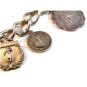 Vintage SPWGA Sterling Silver Golf Charms & Bracelet