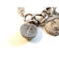 Vintage SPWGA Sterling Silver Golf Charms & Bracelet
