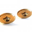 Vintage 1/20 12 K.G.F. Shriners Cufflinks Signed Wells
