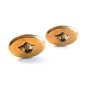 Vintage 1/20 12 K.G.F. Shriners Cufflinks Signed Wells