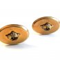 Vintage 1/20 12 K.G.F. Shriners Cufflinks Signed Wells