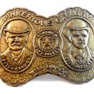 Vintage Pinkerton Gallery Butch Cassidy Sundance Kid Belt Buckle