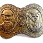 Vintage Pinkerton Gallery Butch Cassidy Sundance Kid Belt Buckle