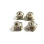 Edwardian / Deco Mother Pearl & Black Enamel Cufflinks By Snap Link 102414