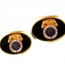 I.B. of T.C.W.& H. OF A. Teamsters Workers Helpers Cufflinks Signed Union Made