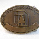 Vintage Inland Container Corporation Belt Buckle