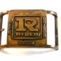 Vintage Ryder Safe Driver Award Belt Buckle
