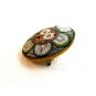 Signed Vintage Gold Tone Italian Ultra Fine Micro Mosaic Brooch 0406072013dd