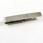 1930's - 50's Sterling Silver Letter / Initials W.A. B. Tie Clasp By Wells