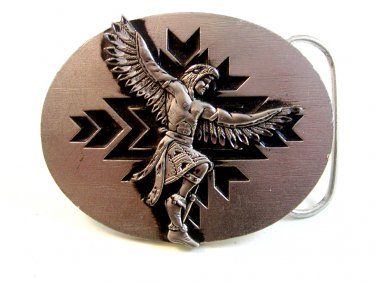 1994 Native American Dancer First Casting Belt Buckle No. 5 by Siskiyou