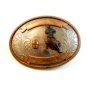 Vintage Nickel Silver Western Rodeo Cowboy Barrel Racing Belt Buckle