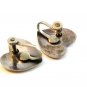 Vintage Sterling Silver Taxco Sterling Silver Screw Back ?  Mark Earrings