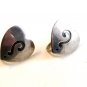 Vintage Sterling Silver Taxco Sterling Silver Screw Back ?  Mark Earrings