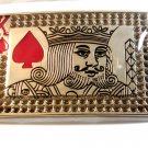 kIng of Red Spade Belt Buckle New in Plastic Wrap