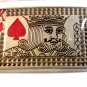 kIng of Red Spade Belt Buckle New in Plastic Wrap