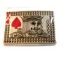kIng of Red Spade Belt Buckle New in Plastic Wrap