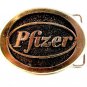 1970's - 80's Pfizer Belt Buckle by Frank's Products