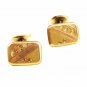 Victorian / Edwardian True Vintage Goldtone Cufflinks Unmarked 102414