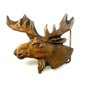 Vintage  Moose Head Belt Buckle marked A-144