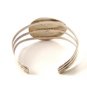 Vintage Native American Sterling Silver & Turquoise Bracelet