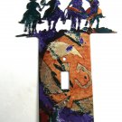 4 Cowboys &  Horses Single Light Switch Cover Plate by LaZart USA 51315